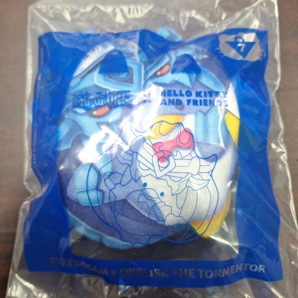 Yugioh x Hello Kitty Sanrio McDonald's Tuxedosam x Obelisk the Tormentor